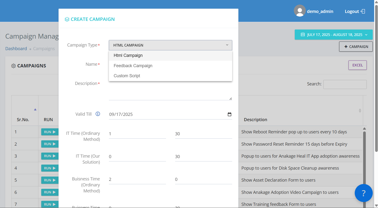 Automated Campaign Triggers