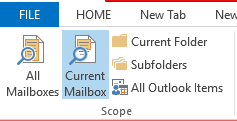 outlook indexing issue