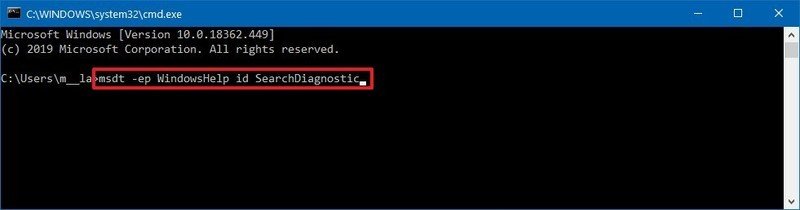 How to troubleshoot search control in windows?