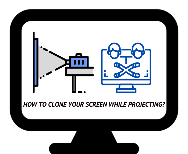 How to clone your screen while projecting?
