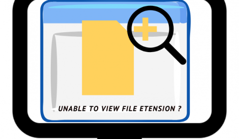 how to view file extension in windows?