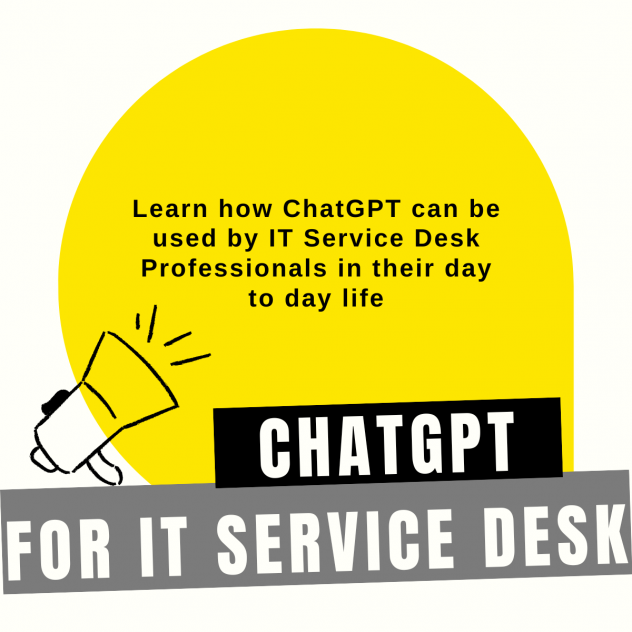 chatgpt for service desk it support