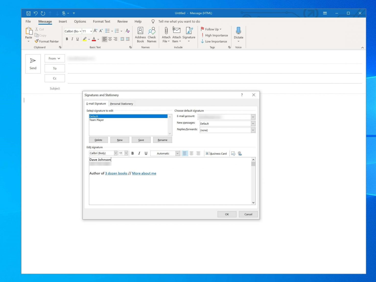 How to Add a Signature to an Email in Outlook? - All-In-One Digital ...